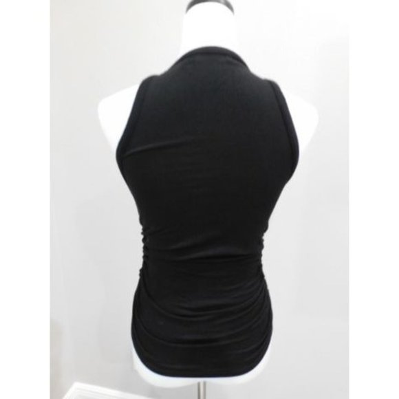 n: philanthropy Marlin Ribbed Tank in Black cat Size SMALL - Picture 6 of 7